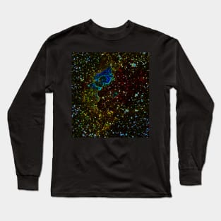 Black Panther Art - Glowing Edges 316 Long Sleeve T-Shirt